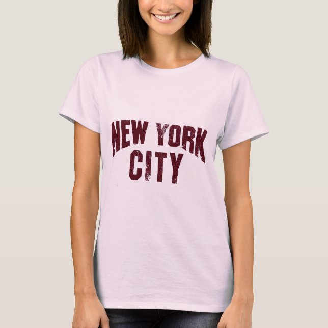 Camiseta objetos de recuerdo del nyc (Anverso)