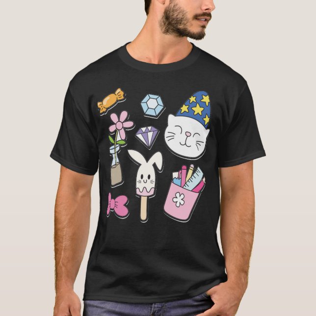 Camiseta Objetos divertidos 5 (Anverso)