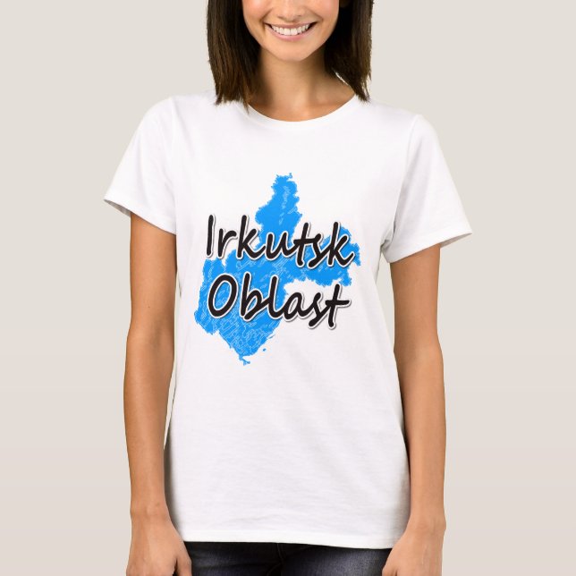 Camiseta Óblast de Irkutsk (Anverso)