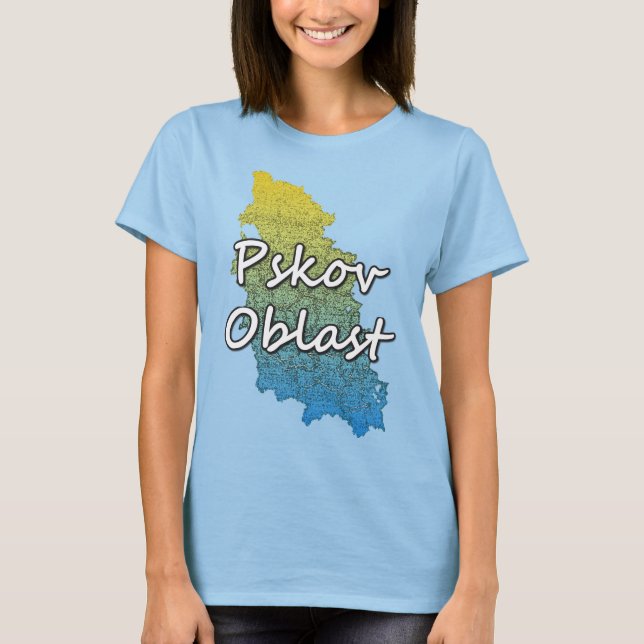 Camiseta Óblast de Pskov (Anverso)