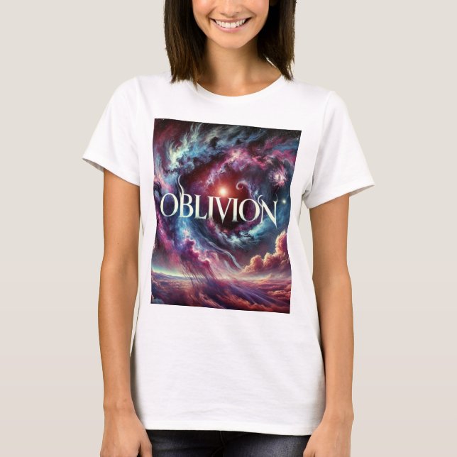 Camiseta Oblivion Cosmic Galaxy (Anverso)