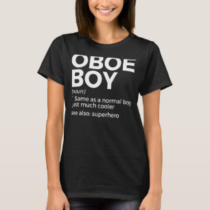 Camiseta Oboe Boy Definition Oboe Player 1