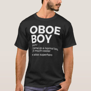 Camiseta Oboe Boy Definition Oboe Player 1