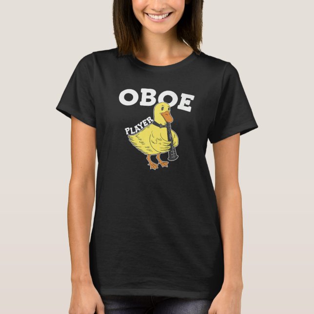 Camiseta Oboe Duck Oboe Player (Anverso)