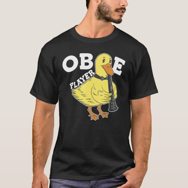Camiseta Oboe Duck Oboe Player 1 (Anverso)