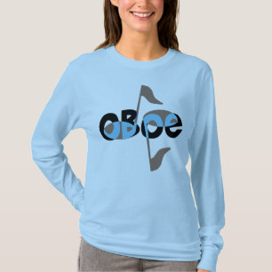 Camiseta Oboe Music Notes
