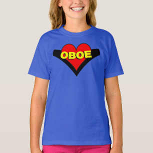 Camiseta Oboe Over Heart