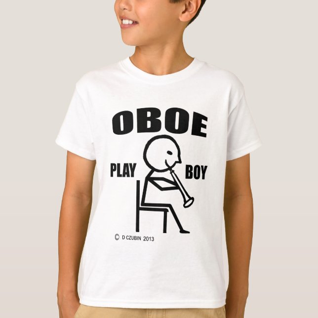 Camiseta Oboe Play Boy (Anverso)