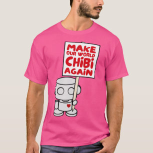 Camiseta OBOT Toy Robot Haz que nuestra teoría mundial vuel