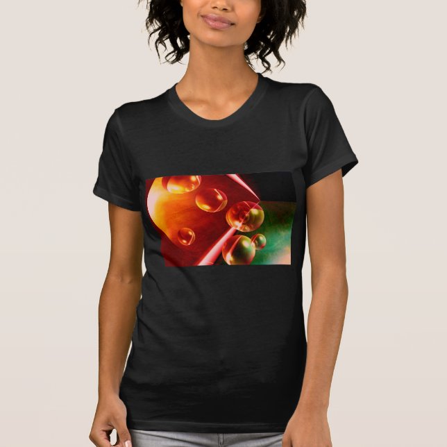 Camiseta Obra abstracta contemporánea de Serdar Hizli (Anverso)