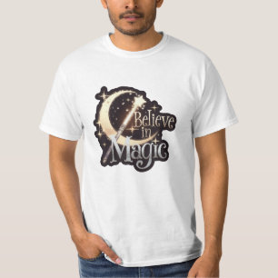 Camiseta Obra artística artística de temática mágica para l