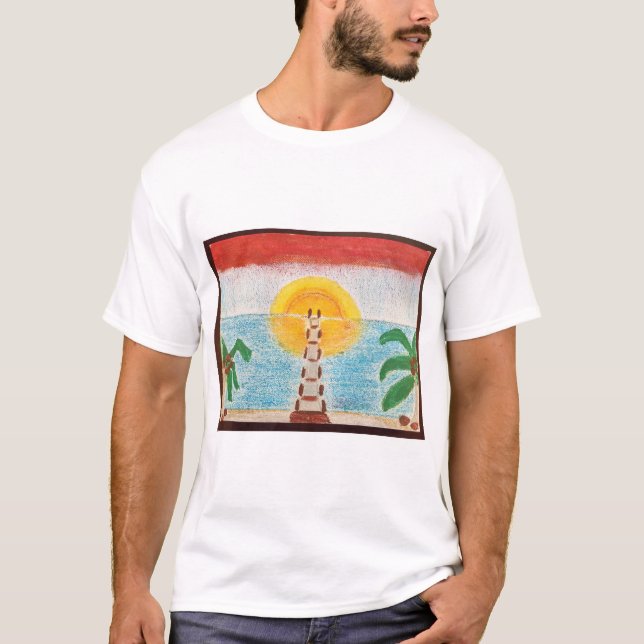 Camiseta Obra artística de Beach Goer T-Shirt (Anverso)