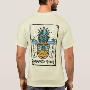 Camiseta Obra artística de Retro Clearwater Beach en ambos 