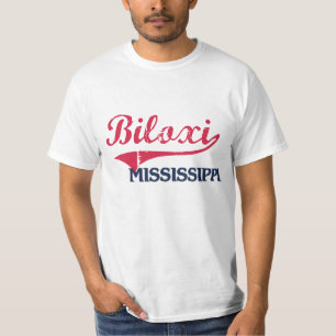 Camiseta Obra clásica de la ciudad de Biloxi Mississippi