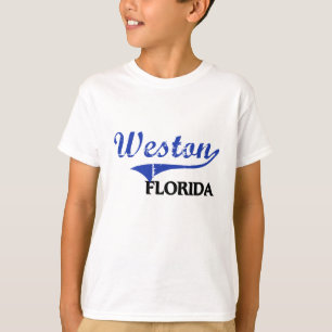 Camiseta Obra clásica de la ciudad de Weston la Florida