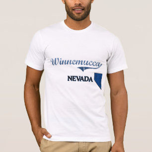 Camiseta Obra clásica de la ciudad de Winnemucca Nevada