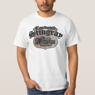 Camiseta Obra clásica de la pastinaca del Corvette de Chev