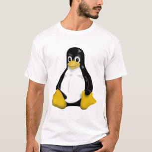 CAMISETA OBRA CLÁSICA ENORME DE LINUX TUX