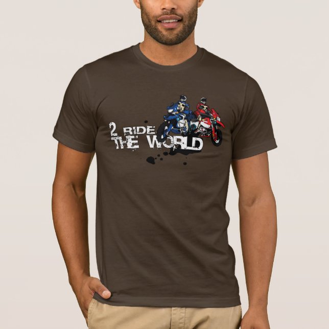 Camiseta obra clásica marrón 2RTW (Anverso)