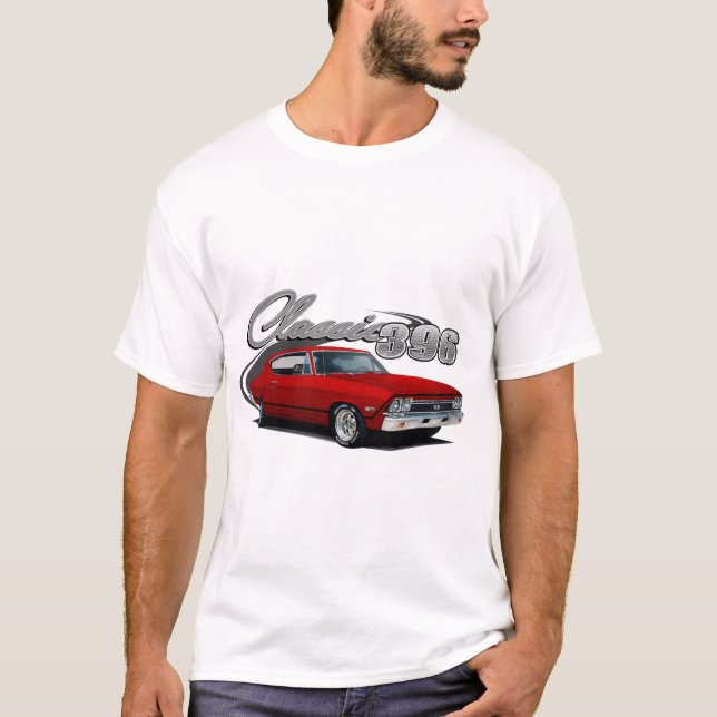 Camiseta Obra clásica roja pesada (Anverso)