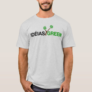 Camiseta Obra clásica verde de Ideias del LOGOTIPO