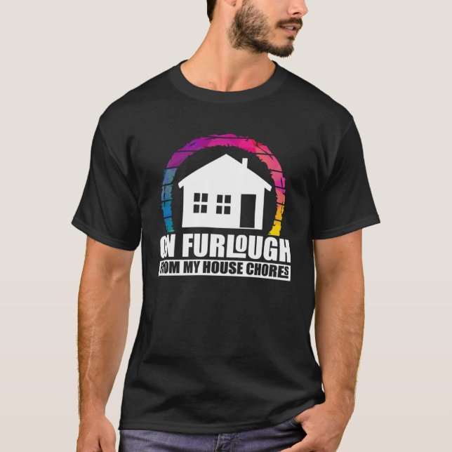 Camiseta Obra cómica de citas de Furlough (Anverso)