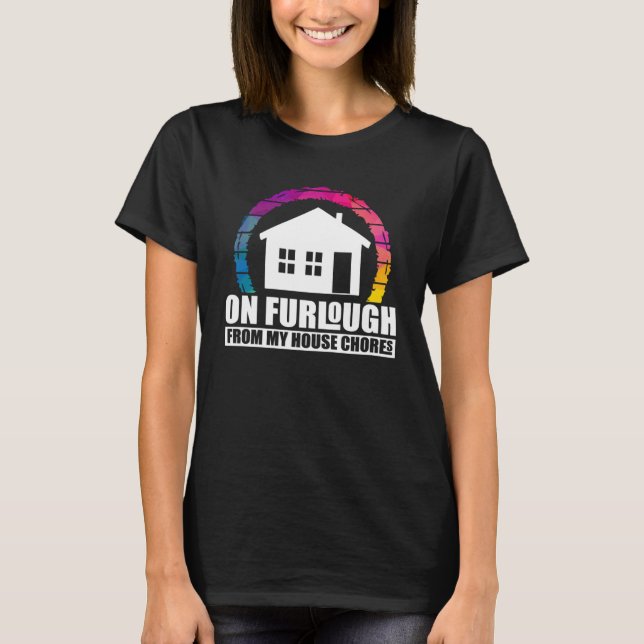 Camiseta Obra cómica de citas de Furlough (Anverso)