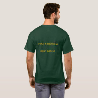 CAMISETA OBRA DE ARTE ABSTRACTA
