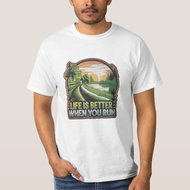 Camiseta Obra de arte con temas de ejecución para estilos d (Anverso)