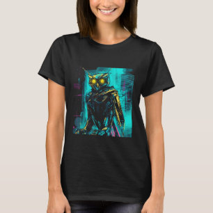 Camiseta Obra de arte de búho Fantasy Animal Bird Owl