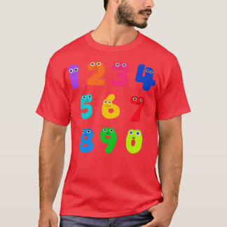 Camiseta Obra de arte de Cbeebies Numererjacks