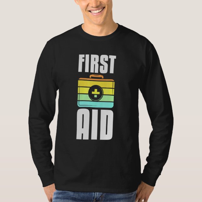 Camiseta Obra de arte de cosecha de Guay First Aid Acti de  (Anverso)