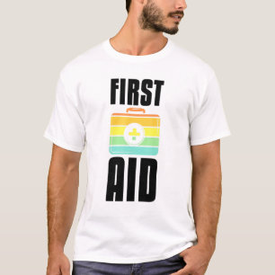 Camiseta Obra de arte de cosecha de Guay First Aid Acti de