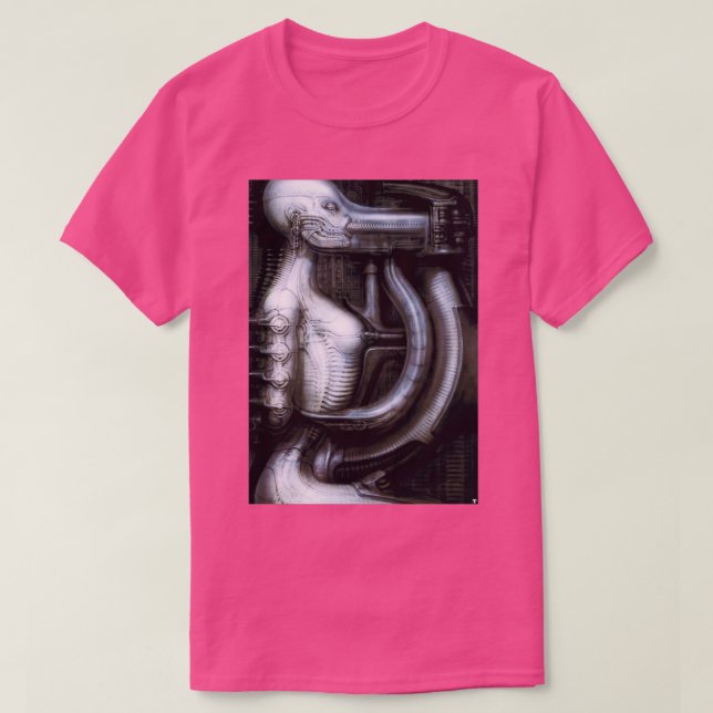 Camiseta Obra de arte de hans ruedi giger (Diseño del anverso)