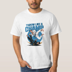 Camiseta Obra de arte de judo fuerte y adorable para entusi