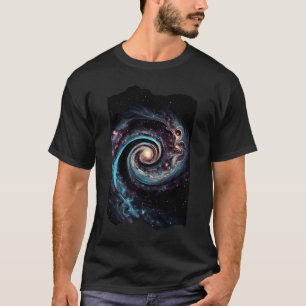 Camiseta Obra de arte de Swirl Cosmic Celestial