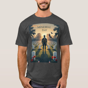 Camiseta Obra de arte de tributo en el Día del Recuerdo - H