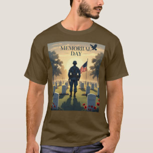 Camiseta Obra de arte de tributo en el Día del Recuerdo - H