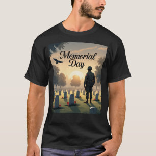 Camiseta Obra de arte de tributo en el Día del Recuerdo - H