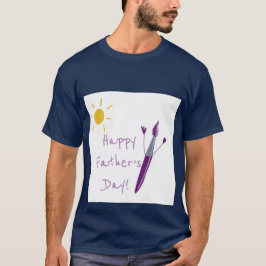 Camiseta Obra de arte de tu hijo para el día del padre en u