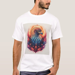 Camiseta Obra de arte del águila vibrante