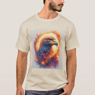 Camiseta Obra de arte del águila vibrante