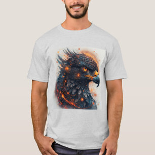 Camiseta Obra de arte del águila vibrante