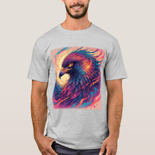 Camiseta Obra de arte del águila vibrante