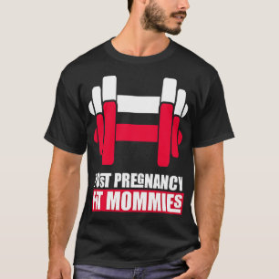 Camiseta Obra de arte para levantar el embarazo motivaciona