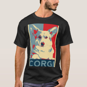 Camiseta Obra De Arte Real De Perro Corgi Para Corgi Royal 