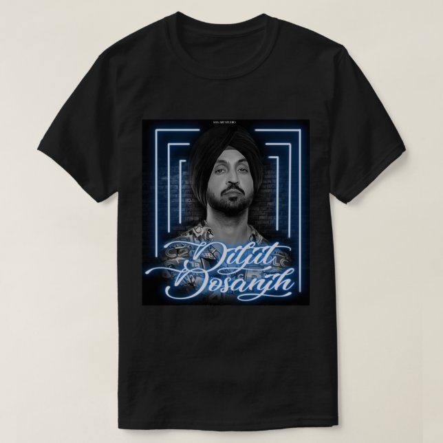 Camiseta Obra de Diljit Dosanjh (Diseño del anverso)