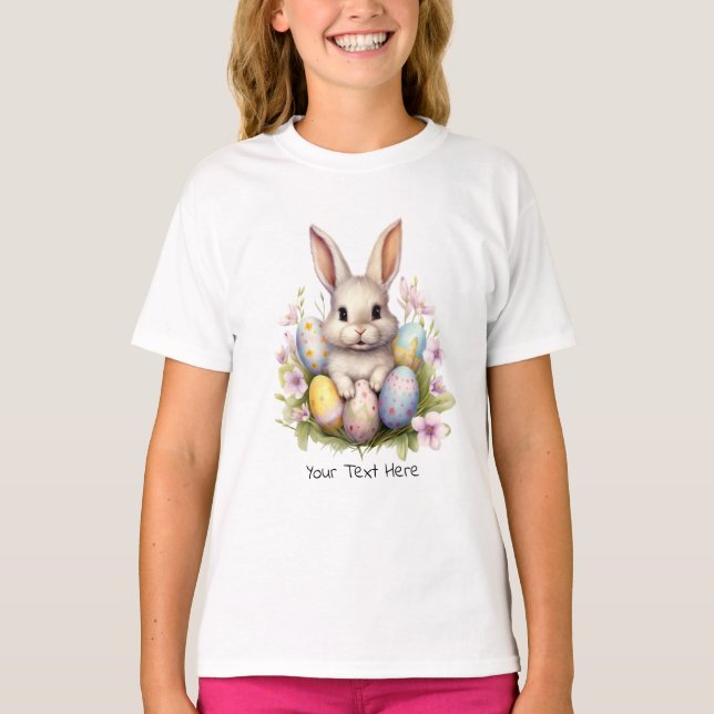 Camiseta Obra de Easter Bunny & Easter Eggys (Anverso)