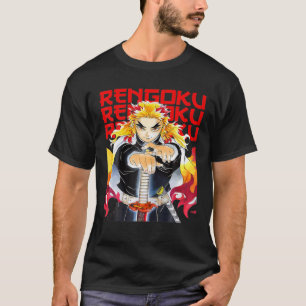 Camiseta Obra divertida de Rengoku para hombres