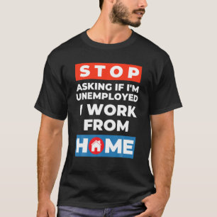 Camiseta Obra Graciosa De Regalos De Ropa Doméstica Para El